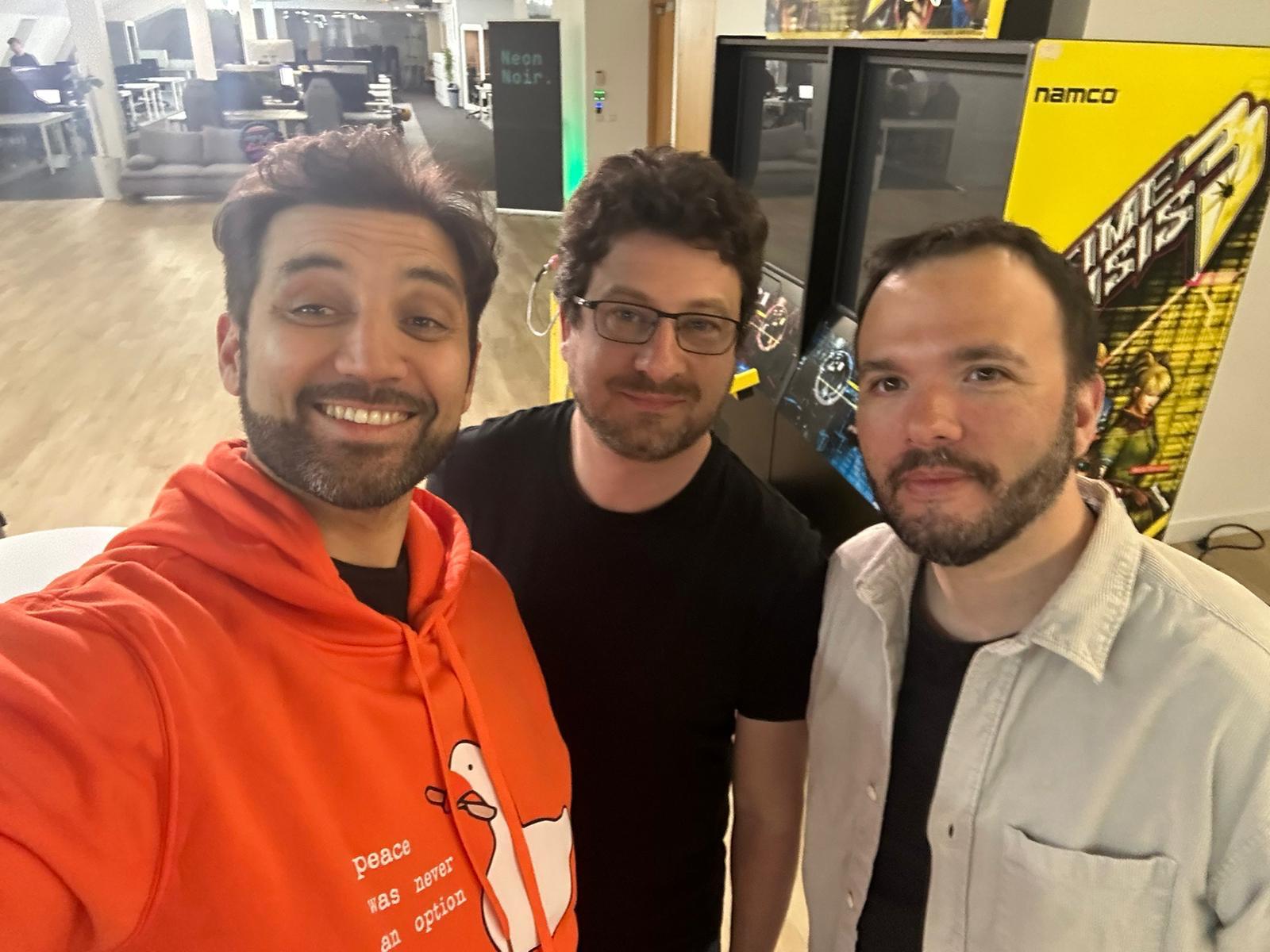Mehdi Medjaoui, Jean Baptiste Kempf, Steeve Morin